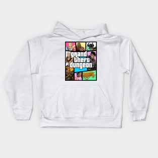 Grand Theft Dungeon Kids Hoodie